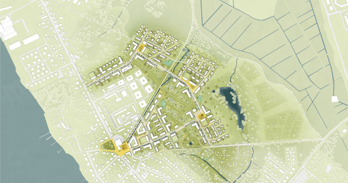 Städtebaulicher Entwurf Erweiterung Gehlsdorf